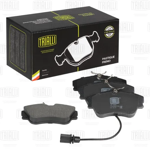 PF 1835 Колодки торм. диск. перед. для а/м VW Transporter T4 (90-) 129.7 мм с датчиком Trialli