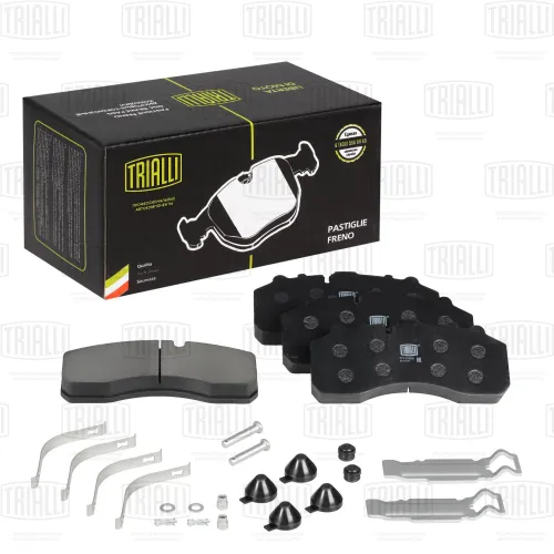 PFT 029059 Колодки тормозные дисковые (комплект) диск BPW (1982-2021), SAUER ACHSEN (1970-2021), SCANIA N Bus (2004-2021); 29059, 29087, 29196, 29201, 29202,29278, 29331 Trialli