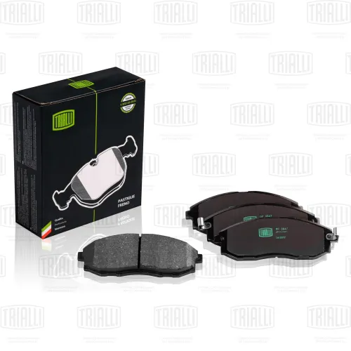 PF 0847 Колодки тормозные дисковые (комплект) 147х54х16; Akebono (Hyundai Porter 2) Trialli