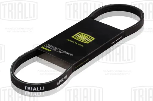 4PK915 Ремень поликлиновой 4РК915 NISSAN Almera N15 (95-) 1.4i HYUNDAI Lantra 1.5 / FIAT Tipo/Uno 1.4/1.6 mot.160A1.000/836A4.000/149C2.046/159A3.048 Trialli
