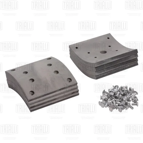 BLT 1200 Накладка тормозная (410х183) МАЗ, MAN, RVI, MB MAN LCV (1970-2020), MB Actros MP2/MP3 (2002-2020); R0 Trialli