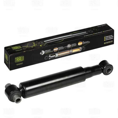 AH 51009 Амортизатор MAN TGA,TGL,TGS,TGX передний левый/правый (438/700 20x105 24x55 O/O) MAN TGA (2000-2020); 429/699 20x105 24x55 O/O Trialli