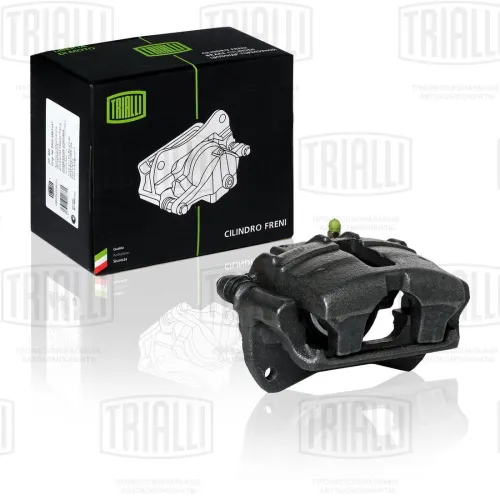 CF 403 Скоба (суппорт) переднего дискового тормоза Газель правая; с колодками Trialli