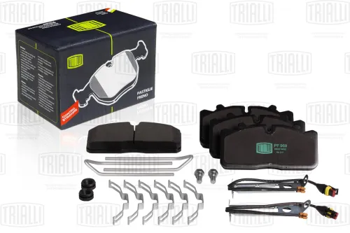 PF 969 Колодки тормозные передние/задние дисковые (комплект 4шт) 176х83х26; Wabco PAN 17 ГАЗон Некст Trialli