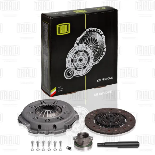 FR 801 Комплект сцепления УАЗ (дв.ЗМЗ-409) вал тонкий 29 мм. UAZ: Hunter II 2.7 i [ZMZ-409.10/ ZMZ-40904/ ZMZ-40905] 143 hp 2004 - 2007 UAZ: Patriot 2.7 i; с муфтой Trialli