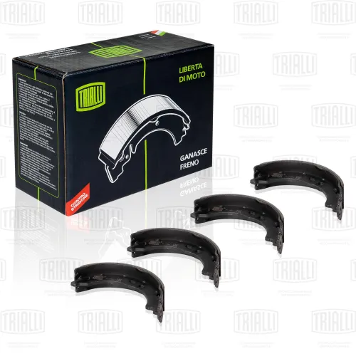 GF1666 Колодки тормозные стояночного тормоза PEUGEOT Boxer CITROEN Jumper FIAT Ducato (06-) Trialli