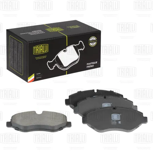 PF 1602 Колодки тормозные дисковые (комплект) 164х68х21; Brembo (Iveco Daily III; RVI Maхity) 29229 IVECO Cr?stalis (1970-2020) Trialli