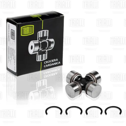 CC 906 Крестовина карданного вала руля 28х69 h=59х59 dвала=15 КАМАЗ Trialli