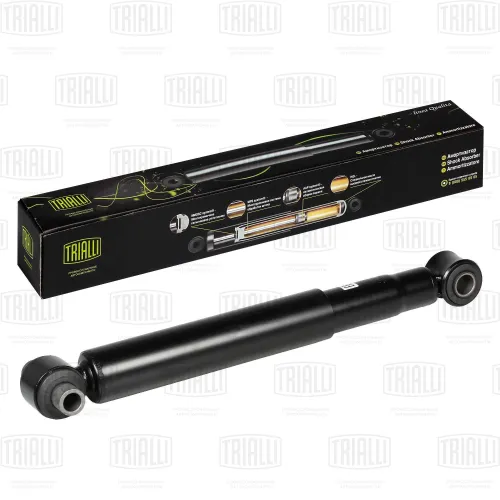 AH 51011 Амортизатор MAN TGA,TGL,TGS,TGX передний левый/правый (438/700 20x105 24x55 O/O) MAN TGA (2000-2020); 438/700 20x105 24x55 O/O Trialli