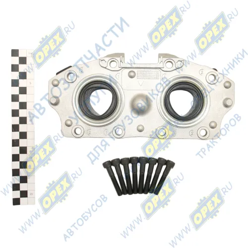 16080 РМК суппорта Meritor Elsa195/225 (корпус направляющих с втулкой в центре,прокладка,болты) TTT1