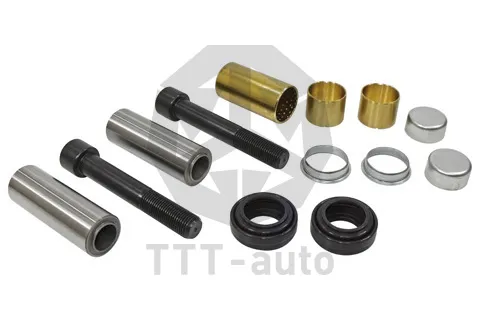 14760 РМК суппорта (направл.,втулки,сальники, медная трубка из 2-х частей) Meritor\VOLVO FH ROR (1970-2020), VOLVO B12 (1992-2020) TTT