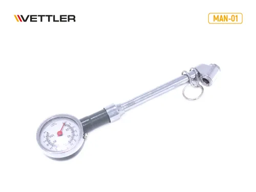 17955 Манометр шинный до 7 атм.; стрелочный VETTLER