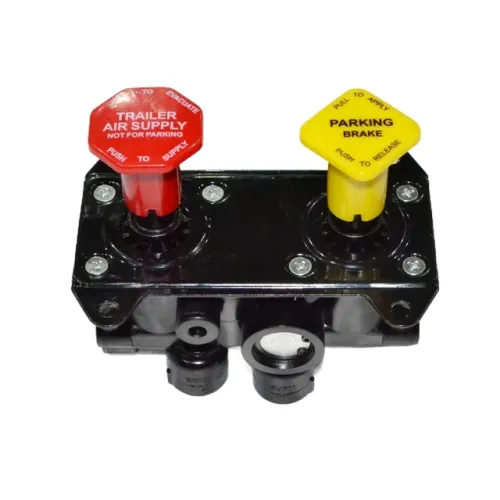 05557VLT Кран стояночного тормоза (красн.+желтый)\ FRL ViLiTaN1