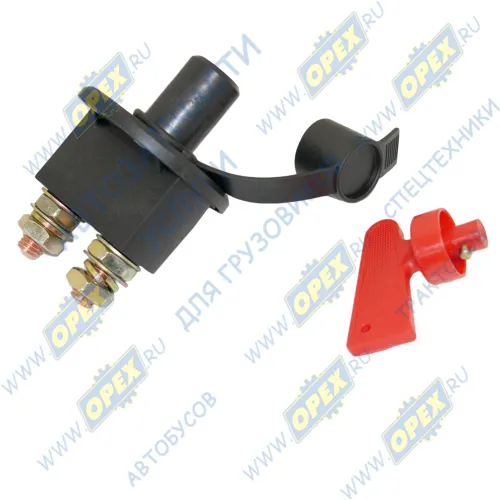 09006VLT Выключатель массы АКБ универсальный 24В BOMAG /DAF / KASSBOHRER /MAN /MB /RENAULT MAN Bus (1970-2020), UNIVERSAL (1970-2020); 0005458408, 250A (флажковый) ViLiTaN