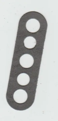 15404VLT Прокладка прямоуг. 18х64; 2отв.ф8, пластины фиксаторов штоков переключения КПП Соболь,Газель Бизнес,Некст ViLiTaN