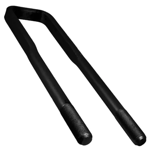 03175VLT Стремянка задней рессоры L=445х95 М27х2 Евро (разный изгиб) ViLiTaN