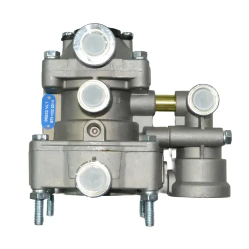 05253VLT Клапан управления тормозами прицепа 2х-провод. (5 вых. М16х1,5)(с клапаном обрыва) Н/О (КУТП-2) KRONE (1970-2021), VOLVO FH (1993-2021); + ViLiTaN1