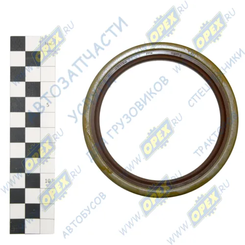 19179 Сальник (манжета) 80х100х10 коленвала левое вращение MAN Lion's (1991-2021), MB Atego 2 (2004-2021), VOLVO FE7 (1970-2021); левое вращение задний Газель (дв.ЗМЗ-406) Vitocom2