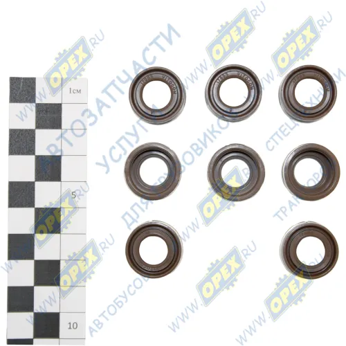 17003 Сальник (манжета) уплотнит. впуск. клапана МАЗ 12х20х13 С/И; (8шт. КОМПЛЕКТ) Vitocom1