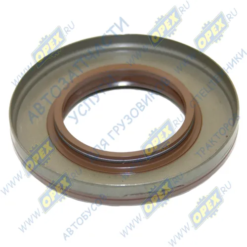 18125 Сальник (манжета) 42х75х10 хвостовика левого вращения РК и ведущей шестерни ПМ Газель раздаточной коробки; 42х75х9/16 (аналог 49082165) Vitocom1