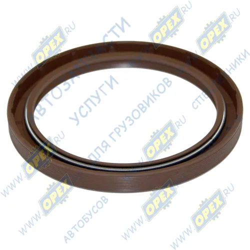 17157 Сальник (манжета) 100х125х12 правое вращение гидромуфты Камаз,выходного вала демульт.ЯМЗ,ТМЗ; правое вращение, двубортный Vitocom