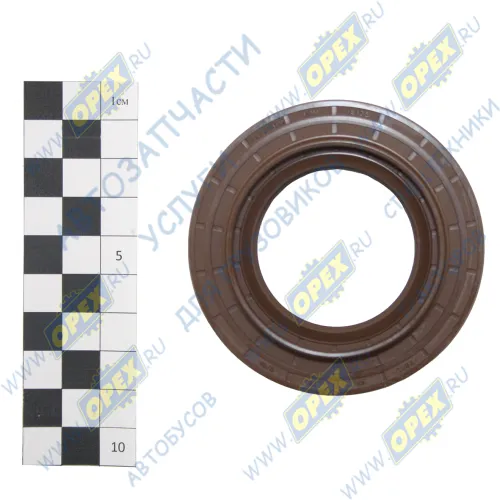18125 Сальник (манжета) 42х75х10 хвостовика левого вращения РК и ведущей шестерни ПМ Газель раздаточной коробки; 42х75х9/16 (аналог 49082165) Vitocom2