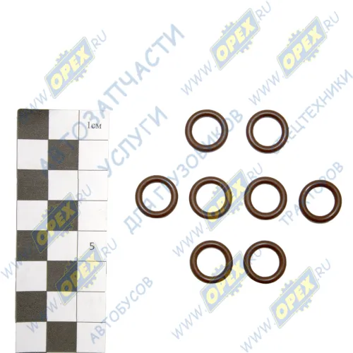 20010 Кольцо (РТИ) круг.сеч. 010-014-25 ГОСТ-9833-73; силикон (комплект 8шт) Vitocom2