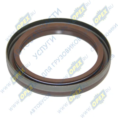 18081 Сальник 50,3х65х8/10 передний коленвала (РТИ+сталь) Газель Бизнес (дв. Cummins 2.8) Vitocom1