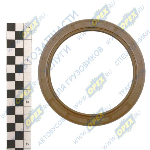 17659 Сальник (манжета) левое вращение 100х125х11 коленвала МТЗ,ЗИЛ,ГАЗ (дв.ММЗ Д243,245) ГАЗ,УРАЛ,МАЗ (дв.ЯМЗ-534,536); левое вращение (2.2-100x125x12) 240-1002305 Vitocom1
