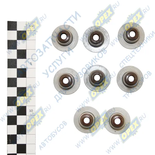 18005 Колпачок маслосъемный дв.Cummins ISBe-210,ISDe,ISF3.8 КамАЗ,ПАЗ,ГАЗ; (FPM-фторкаучук) комплект 8шт Vitocom1