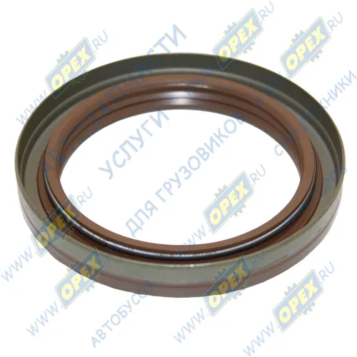 17945 Сальник (манжета) правого вращения 80х105х13/18.5 хвостовика; универс. Н/О (аналог SKT 410458-V) VITON (FPM-фторкаучук) Vitocom1