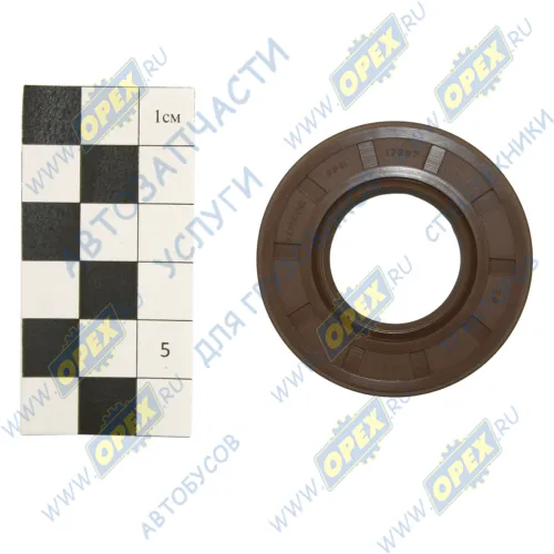 17297 Сальник (манжета) 24х46х10 вала привода ТНВД ЯМЗ ГОСТ8752-79; 2,2х24х46х10 Vitocom2