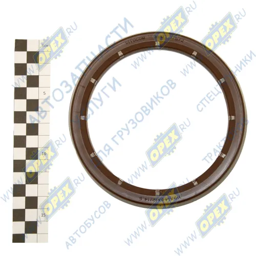 17872 Кольцо (пыльник) ф116х148х16 башмака балансира уплотнит.( внутрен.обойма обрезин.); (фторкаучук) Vitocom2