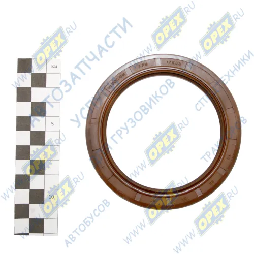 17633 Сальник (манжета) 80х105-1 ГОСТ 8752-79 передней ступицы МАЗ-4370,МТЗ хвостовика; 2.2-80х105 VITON (FPM-фторкаучук) Vitocom1
