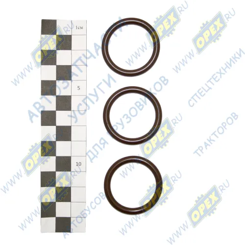 20020 Кольцо (РТИ) круг.сеч. 030-039-45 ГОСТ-9833-73 уплотнительное 3х4.5 MAN Bus (1970-2020), MB Bus (1970-2020); (комплект 3шт) (FPM-фторкаучук) Vitocom1