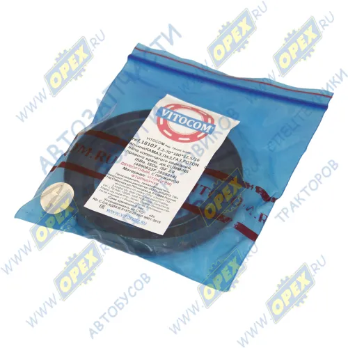 18107 Сальник коленвала передний 70х100х12.5х16 ГАЗ,ПАЗ,Камаз (дв.Cummins 3.8) 70х100х12.5х16 IVECO Afriway (2015-2021) Vitocom