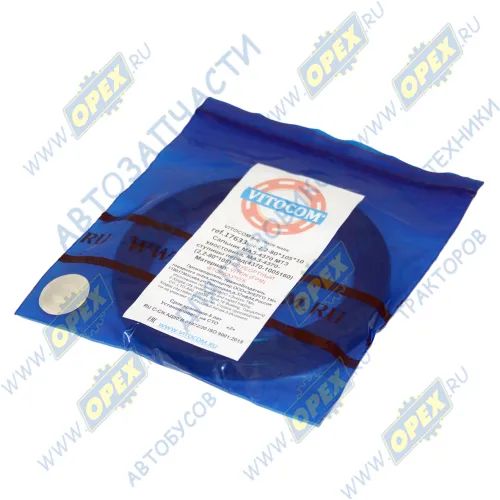 17633 Сальник (манжета) 80х105-1 ГОСТ 8752-79 передней ступицы МАЗ-4370,МТЗ хвостовика; 2.2-80х105 VITON (FPM-фторкаучук) Vitocom