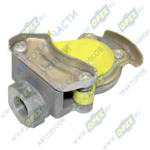 952 200 022 0 Головка соединительная M16х1.5 - желтая; прицеп (без клапана) BPW (1970-2020), FRUEHAUF (1970-2020), IVECO Citelis (2005-2020), KRONE (1970-2020), K?G Wabco1