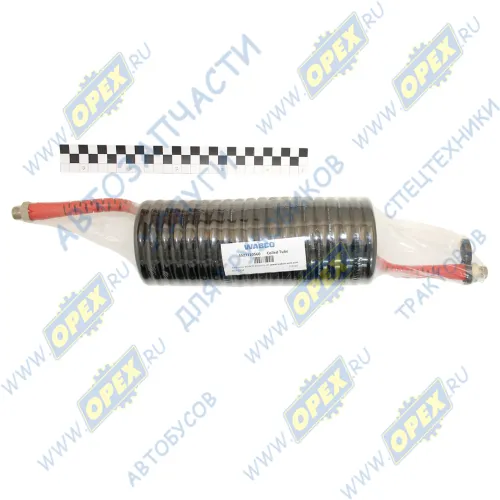 452 711 056 0 Шланг воздушный красный; ф12х1.5; M16х1.5 / M16х1.5 (наружн./наружн.) Wabco1