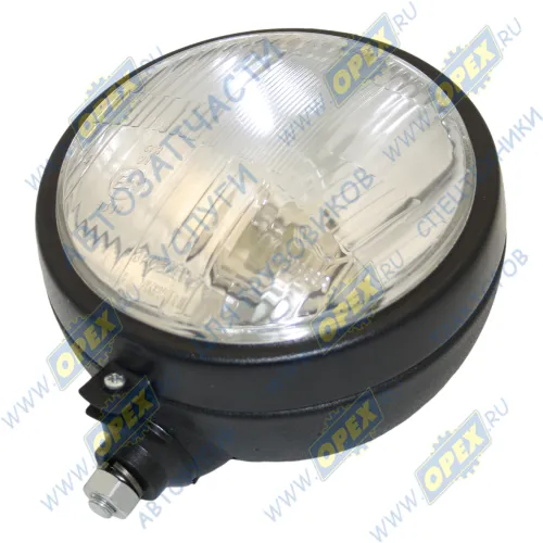 ФГ-305М Фара МТЗ,ВТЗ,ПТЗ передняя круглая 12в; металл. корпус WASSA