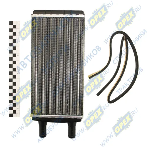 904825 Радиатор отопителя 2-х ряд. 140х260х40; 2 прямых выхода ф20 Газель Бизнес WONDERFUL1
