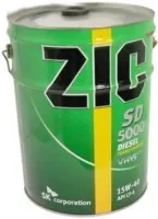 ZIC SD 5000 15W-40#20L Масло моторное минеральное SAE 15w40 (20л) ZIC
