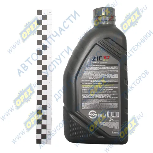 132620 Масло моторное SAE 10W40 синтетика (легковые) (канистра 1л); X7 LS ZIC2