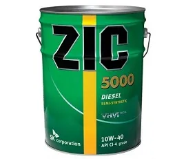193128 Масло моторное SAE 10w40 п/синт.(грузовые) (20л) ZIC