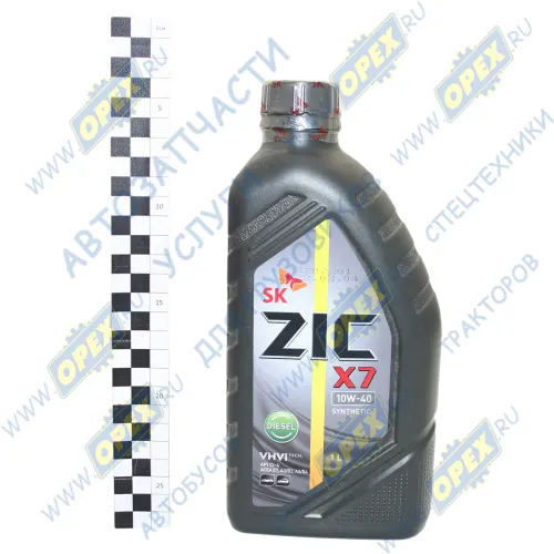 132607 Масло моторное SAE 10w40 синтетика (грузовые) (1л); X7  Diesel ZIC