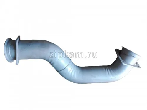 6522-1203015 Труба ф120 L=1000; 2 квадрат.фланца 4отв.ф11 ZIPKAM