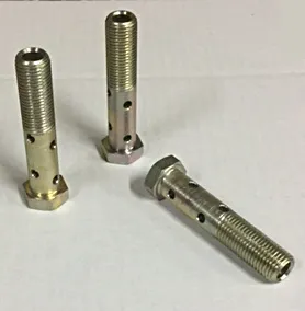 870006 Болт-штуцер С/И М14х65х1,5 Р=33 К=19 перепускной 8отв., соедин.топл.трубок ZIPKAM