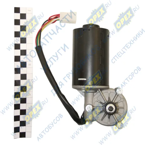 272-5205100 Привод стеклоочистителя КАМАЗ ф70 фишка 6 клемм, с площадкой ZTD1