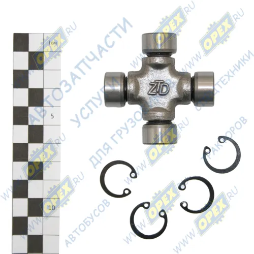 6430-3444063 Крестовина 19х58 рулевого карданного вала МАЗ (ф10;L=51,8;h=16) ZTD1