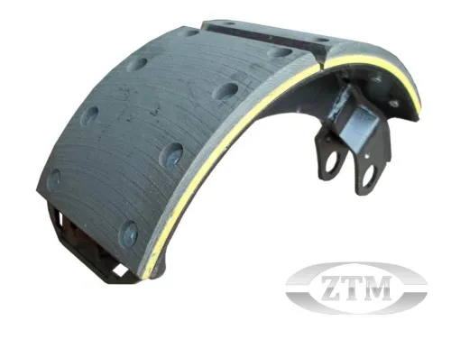53229-3501090 Колодка тормозная (580х140) КамАЗ ЕВРО-2; сталь ZTM1